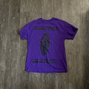 Purple Crayon size women’s medium Gildan